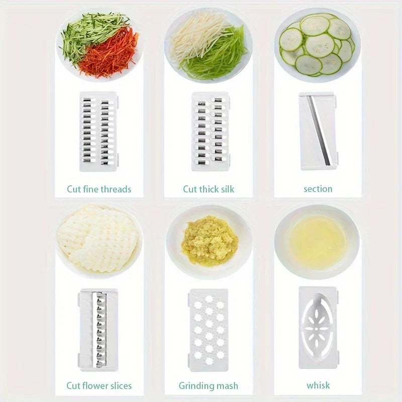 Adjustable Mandoline Slicer Vegetable Chopper Grater
