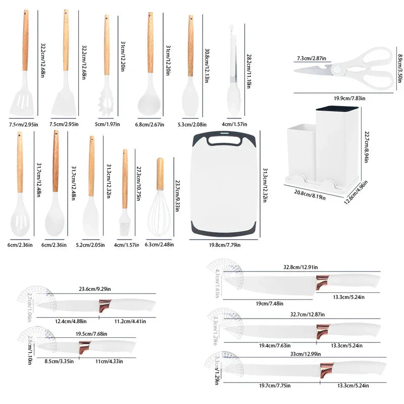 Cooking Gadget Utensil Set For Kitchen (Specify Pcs)