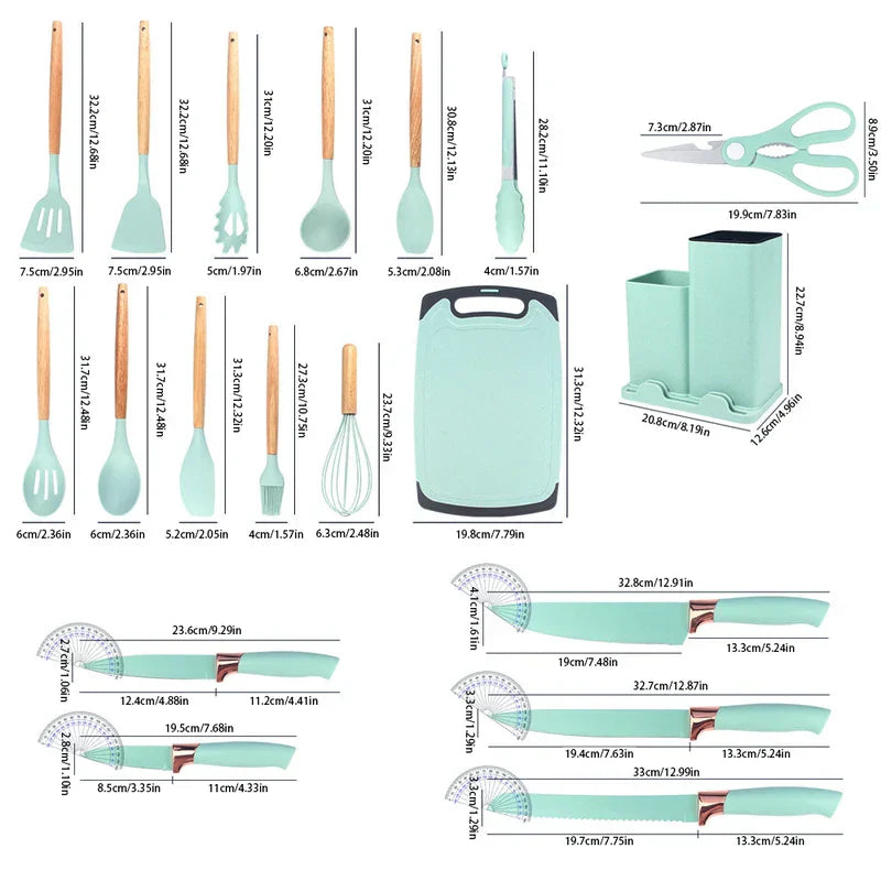 Cooking Gadget Utensil Set For Kitchen (Specify Pcs)