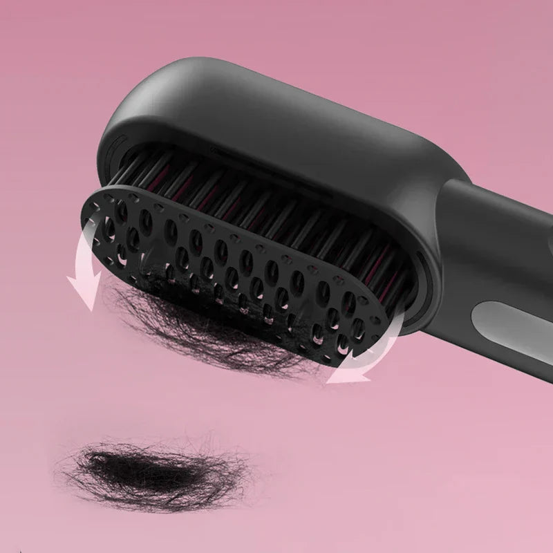 Cordless Hair Straightener Brush Comb
