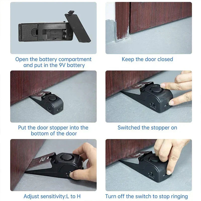 Door Window Frame Entry Alarm Sensor Security