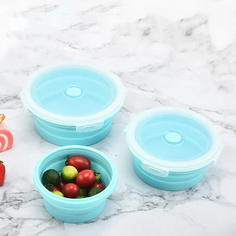 Round Food Storage Containers Set (4Pc, Boxed)