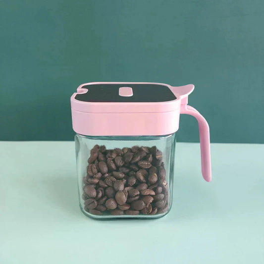 Spice Jar Container With Stainless Steel Lid