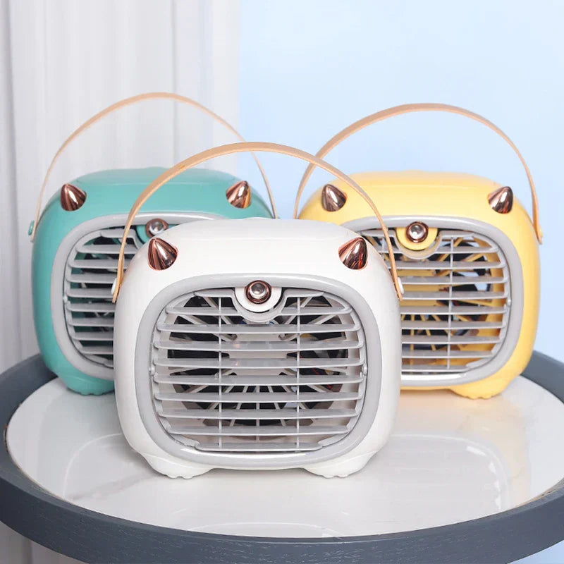 Usb Powered Water Spray Desktop Air Cooler Fan