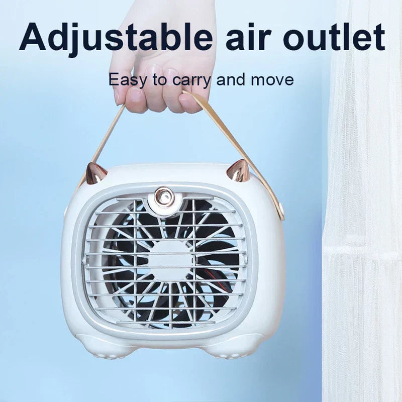 Usb Powered Water Spray Desktop Air Cooler Fan