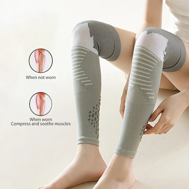 Yoga Over The Knee Socks Non Slip Grip Pilates